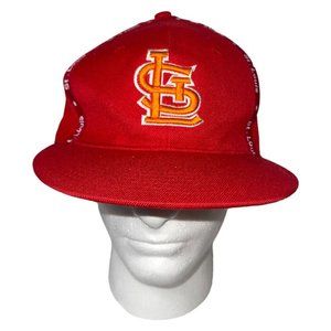 B-Boy St. Louis Cardinals Hat Fitted Size 7 5/8 Red